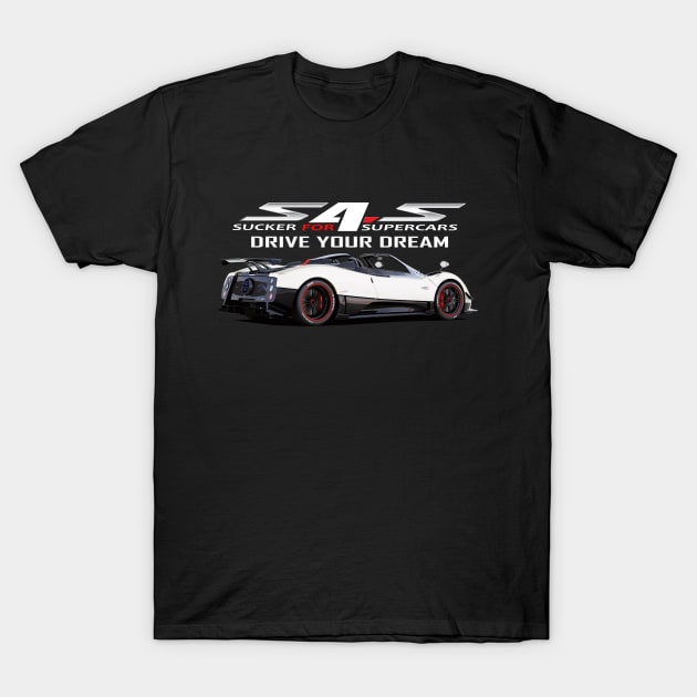 Pagani Zonda Supercar Products T-Shirt by Sucker4Supercar